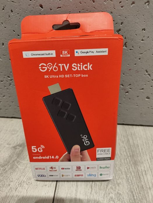 Stick Smart TV Android 14.0 Nowe