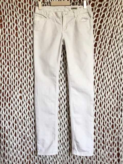 Ralph Lauren białe jeansowe rurki w rozm.XS