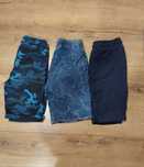 3× spodenki 134/140