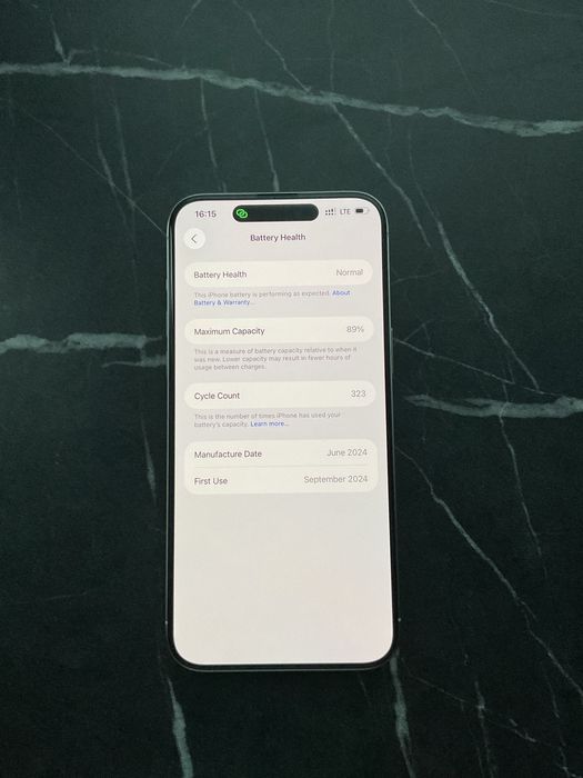 Apple iPhone 15 Pro Max 256GB White Titanium (MU783)