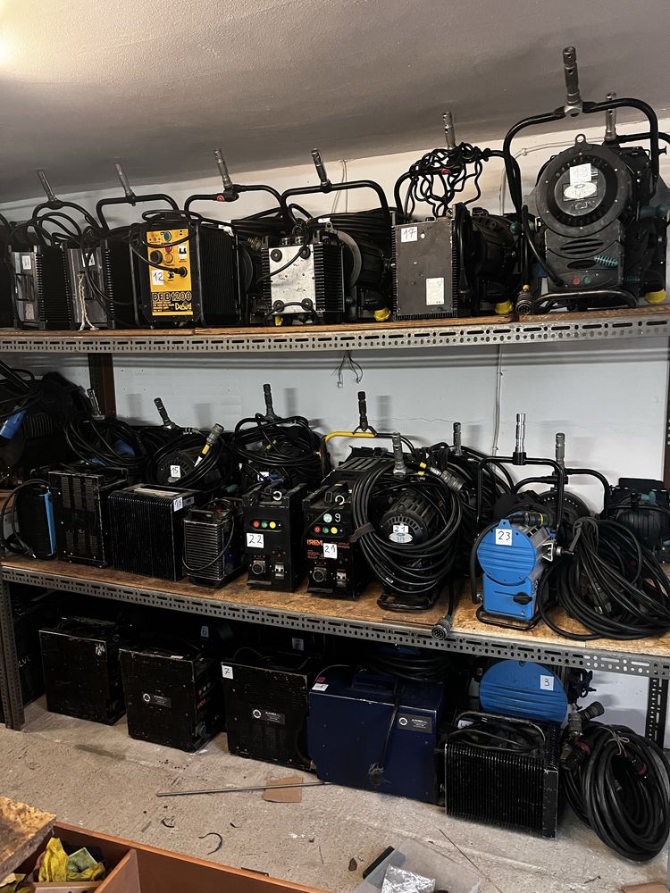 Lampy hmi wszystkie sprzedam arri