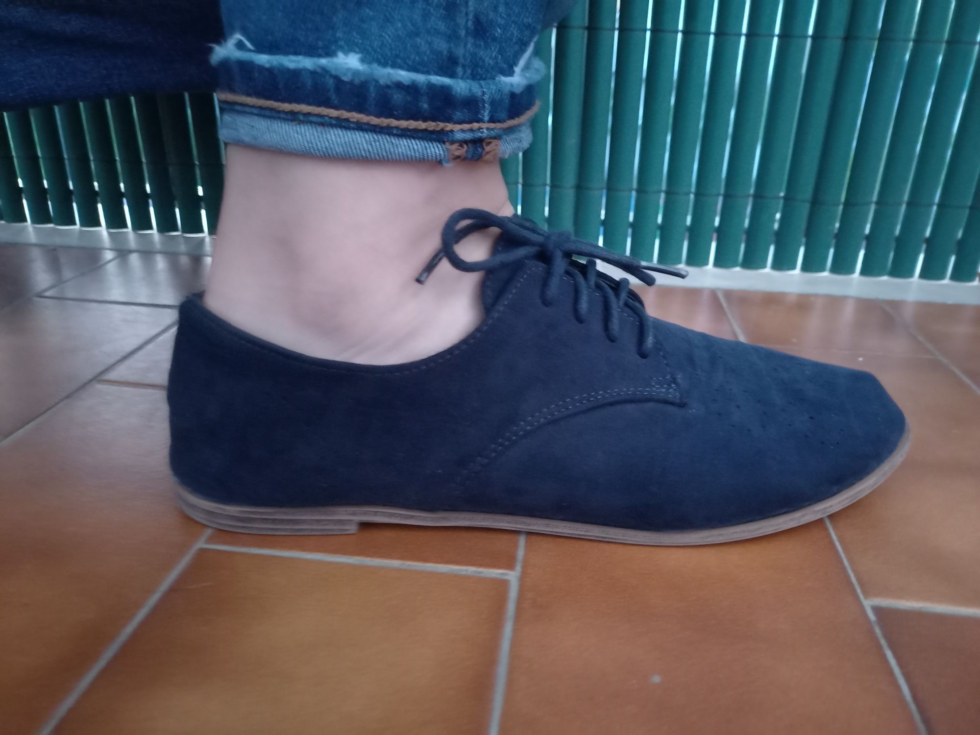 Mocassin azul escuro n39