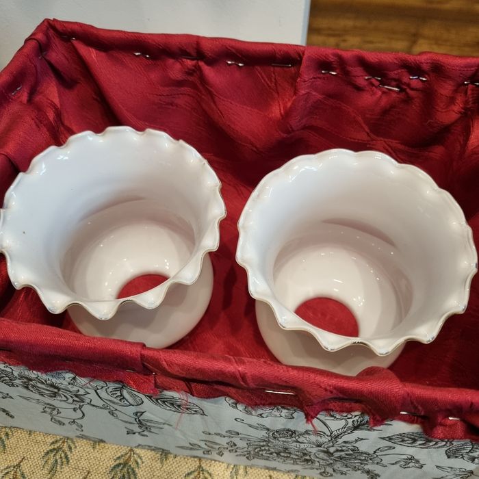 Klosz szklany biały