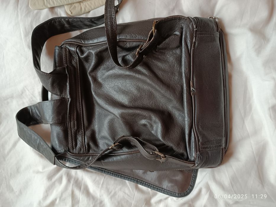 Mochila executiva em pele
