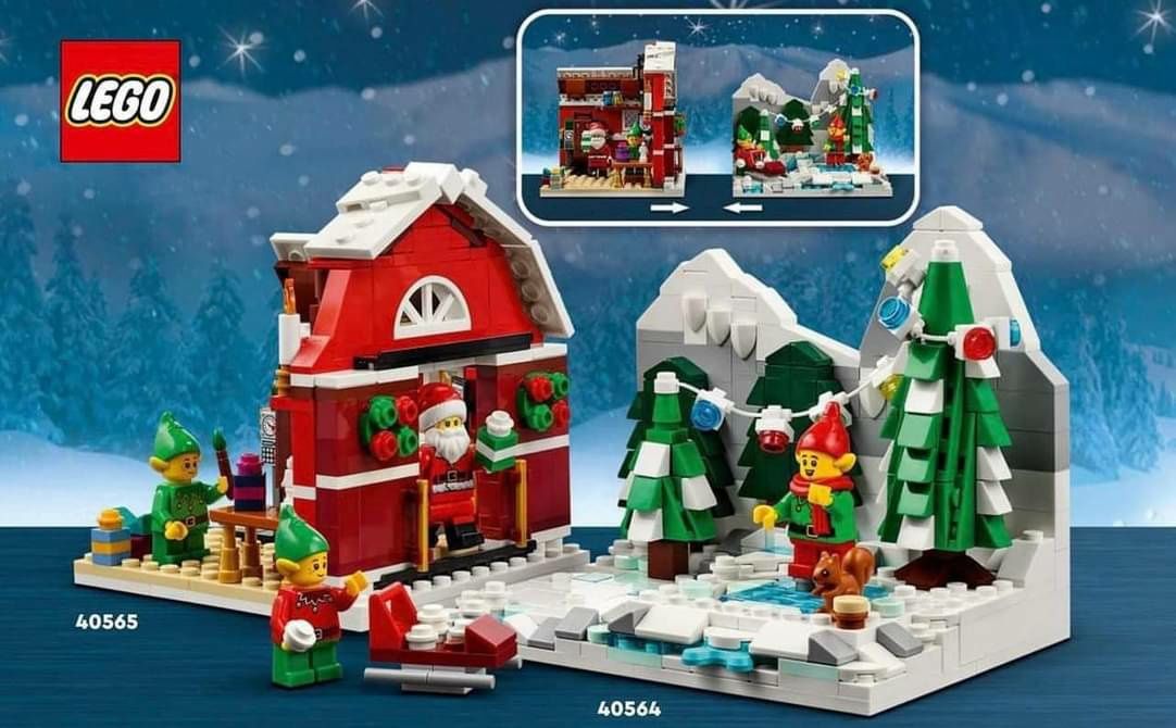 Nowe Lego 40564 Zimowe elfy - zestaw modulowy