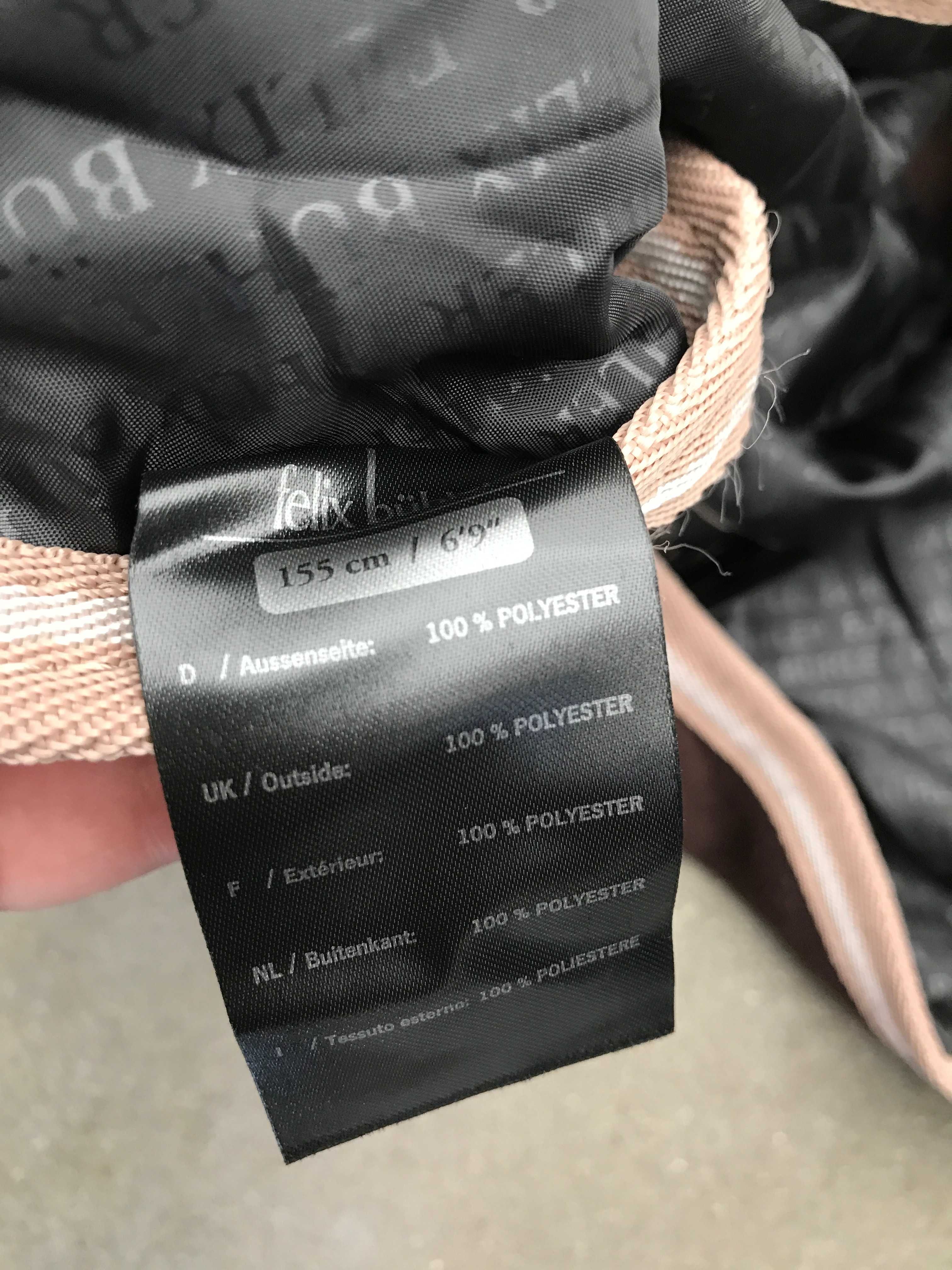 610C. Derka polarowa, Felix Buhler Coffee Lover, 155cm  NOWA