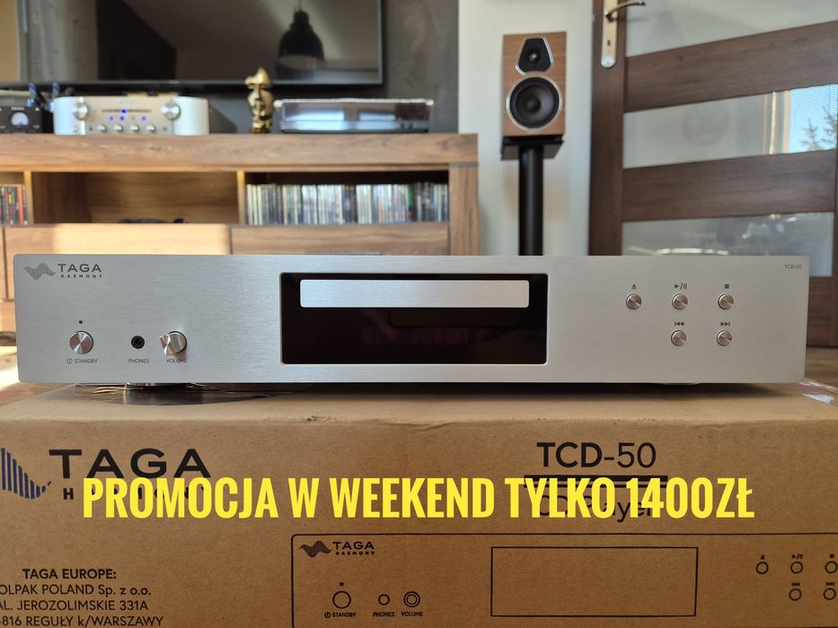 GWARANCJA!! ODTWARZACZ CD TCD-50 Taga Harmony  Stan Sklepowy POLECAM !