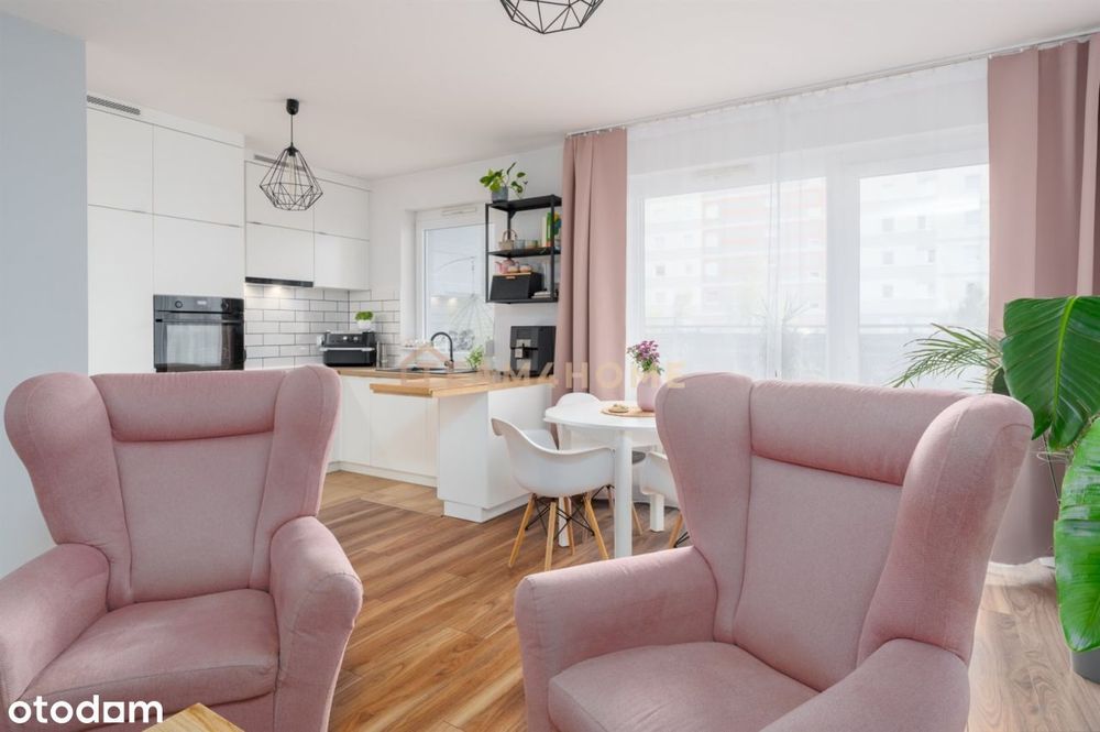 3 pokojowe mieszkanie z dużym tarasem i garażem