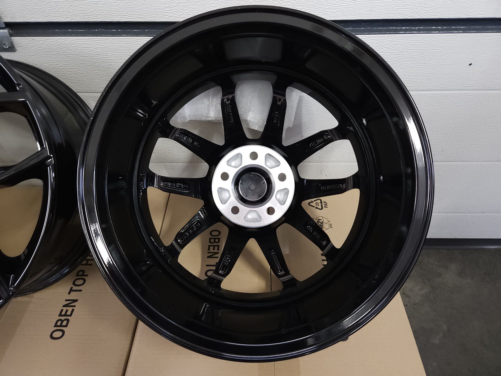 Peugeot 17 " Czarne 5x108 Felgi 308 GT 3008 Rifter 508 / 5008 Travelle