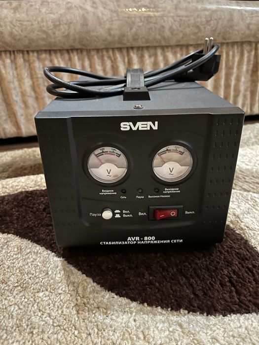 Стабілізатор напруги SVEN AVR-800 + інвертор