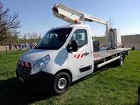 podnośnik koszowy , zwyżka RENAULT MASTER 2012r sprawny , LUB ZAMIANA