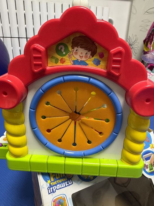 Іграшковий будинок теремок інтерактивний, сортер