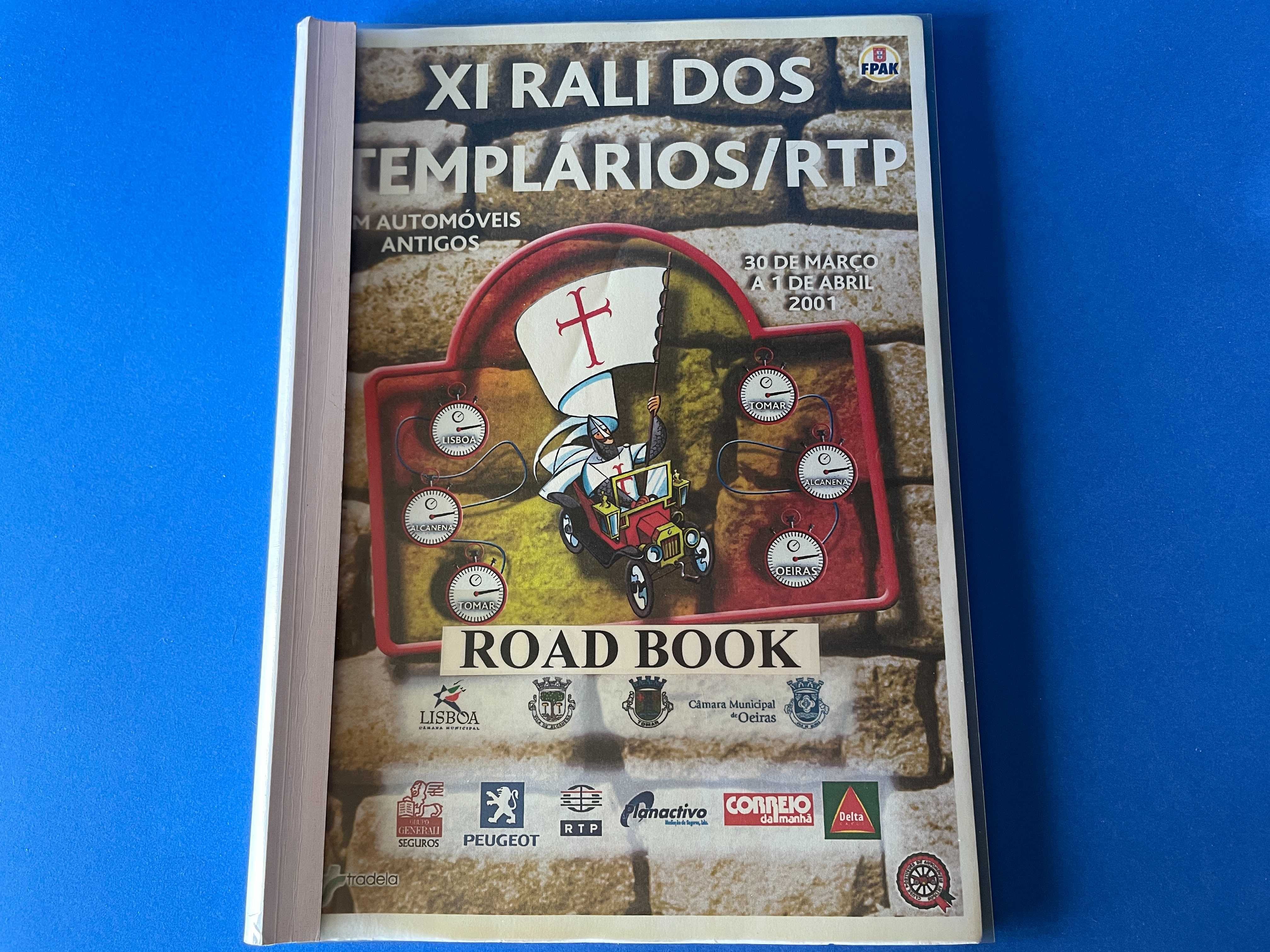 XI Rali dos Templários/RTP - Programa e Road Book 2001