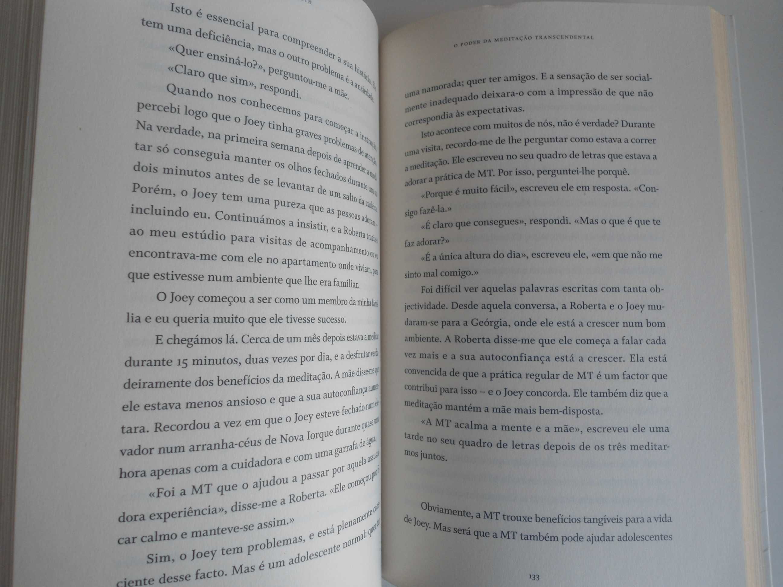 O poder da meditação transcendental por Bob Roth