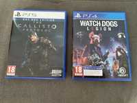 The Calisto Protocol ps5 i watch dogs legion ps4/ps5