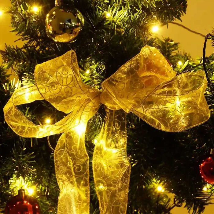 Cato De Natal Com Suporte E Leds Pvc Verde