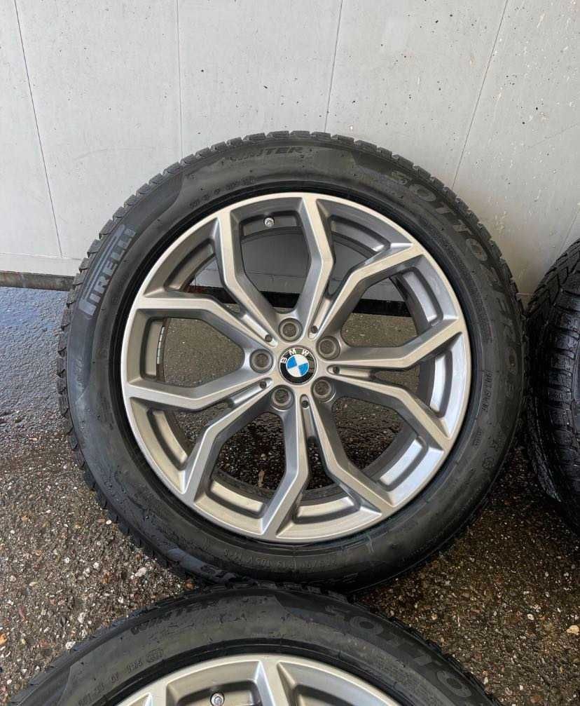 Oryginalne koła zimowe 19 BMW X3 G01 X4 G02 Pirelli 245/50 R19