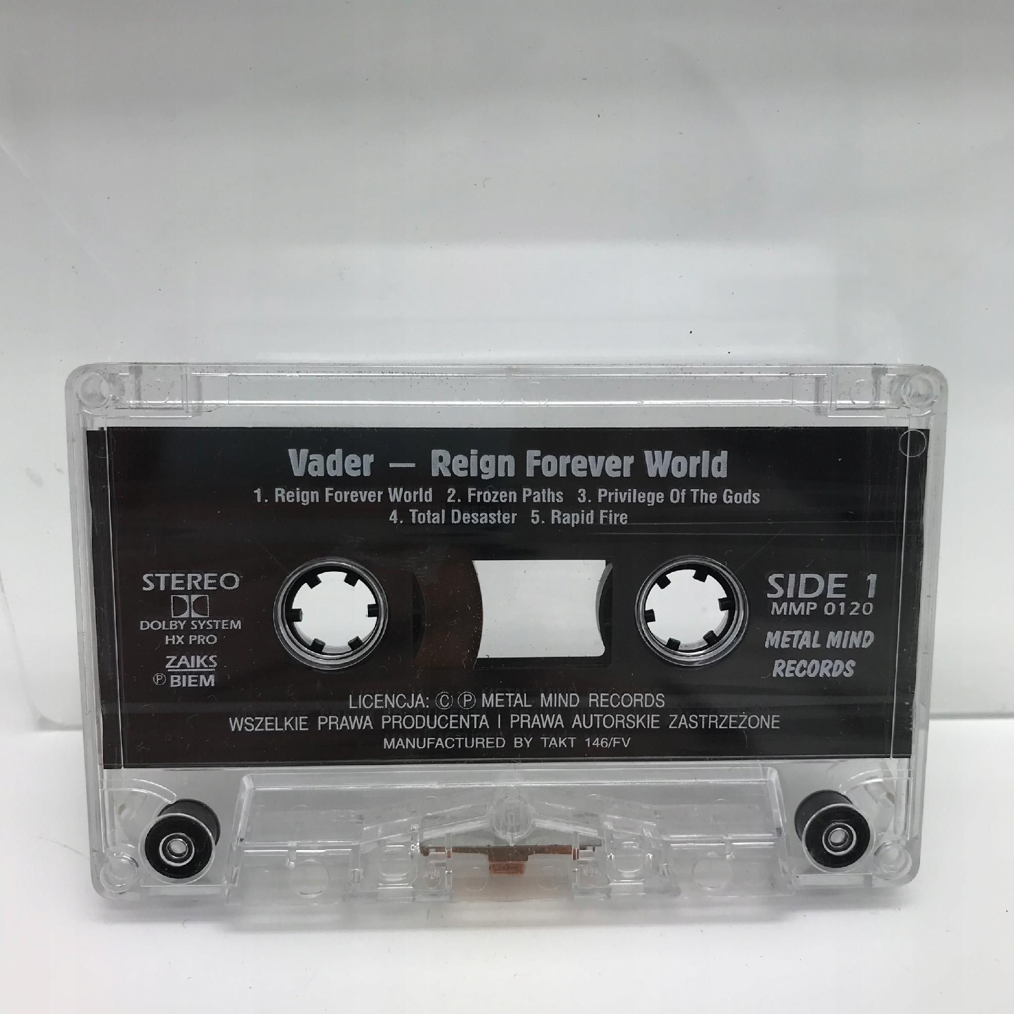 kaseta - vader - reign forever world metal 2001
