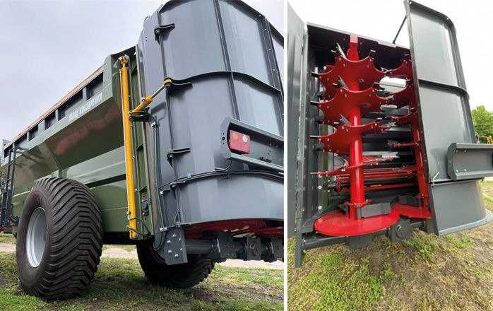 Розкидач органічних добрив РОД-12. Завод Кобзаренка! Розстрочка!