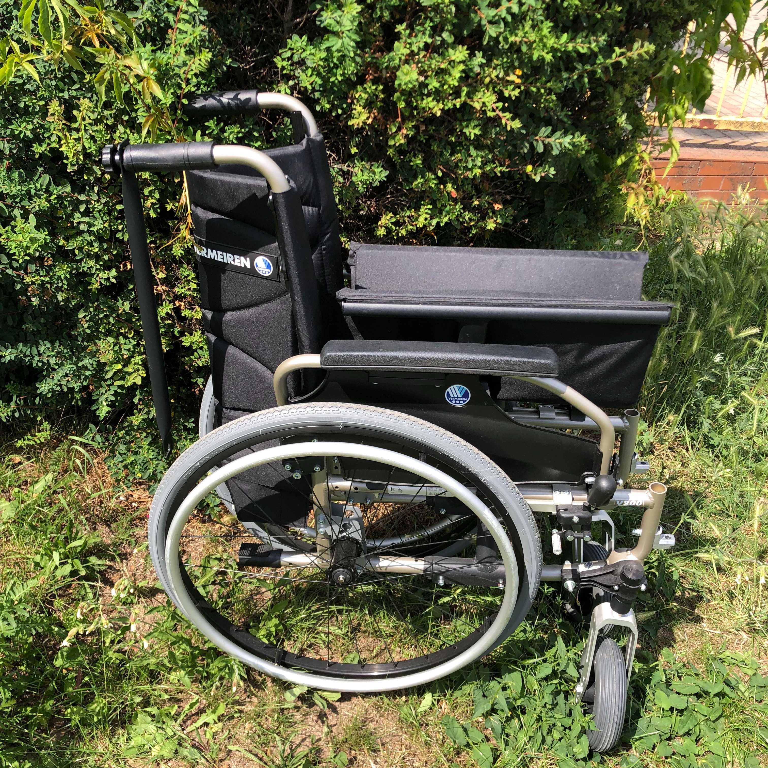 Wózek inwalidzki dwie sztuki