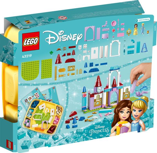 Конструктор LEGO Disney Творчі замки диснеївських принцес (43219) лего