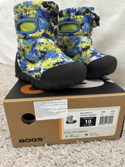 Сапожки Bogs зимние 26 р.