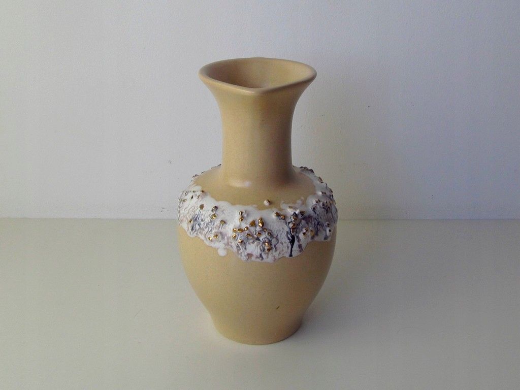 ceramiczny sygnowany wazon dzban dzbanek