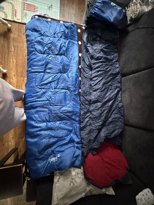 Продам два демісезоних спальника