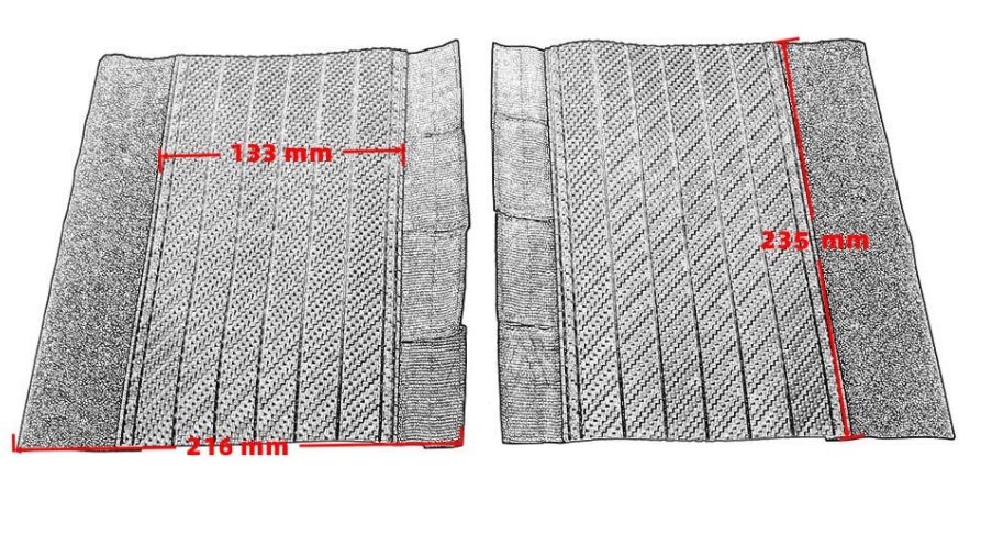 Osłony zawieszenia Cross Enduro skarpety na lagi UNIWERSALNE