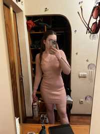 Сукня, ніжно-рожевий колір