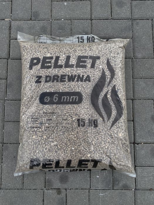 Pellet 6mm liściasto- iglasty niecertyfikowany