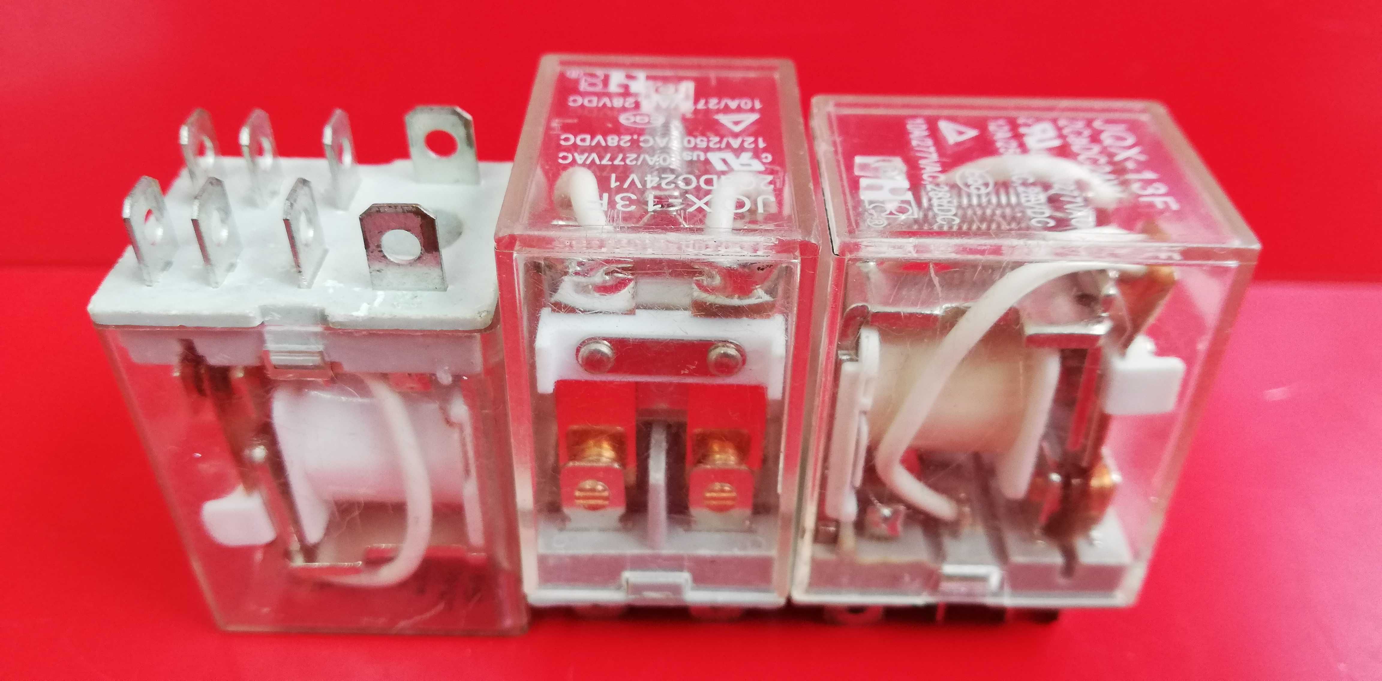 Реле 24VDC 10A/250VAC 2CА JQX-13F LY2J новые