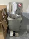 Lavatório portátil em inox