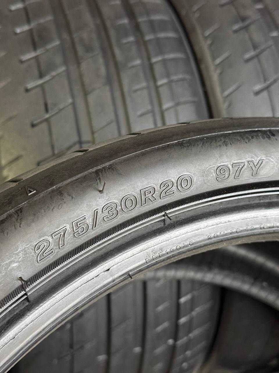 275/30/20+245/35/20 R20 Bridgestone Potenza S007 4шт Літня 6.5-5.5мм