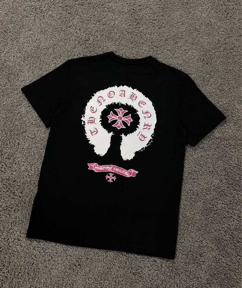 Футболка Chrome Hearts / Чорна Футболка Хром Хартс / Майка Хром Хартс