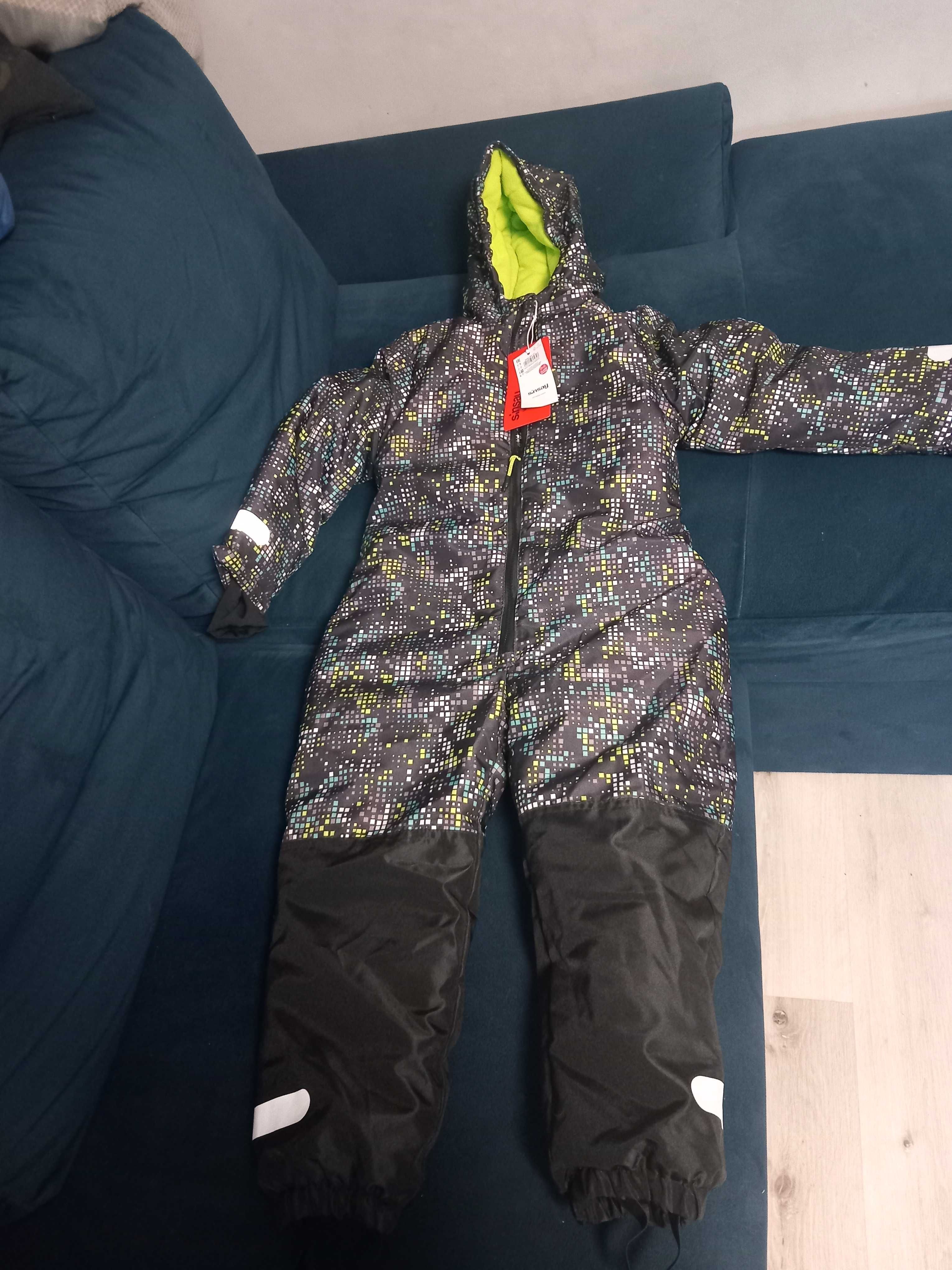 Kombinezon chlopiecy zimowy 128