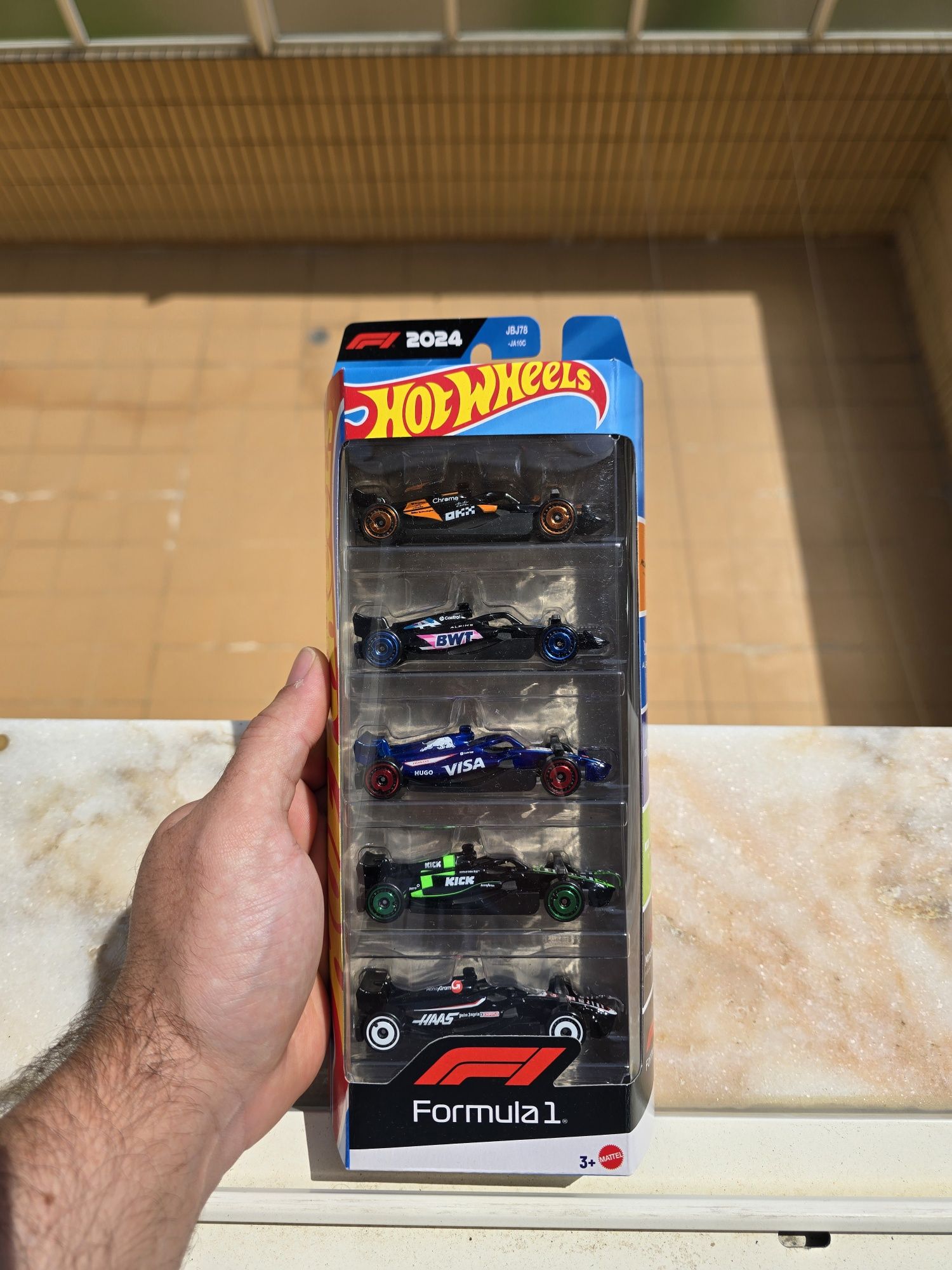 Hot wheels Pack 5 F1