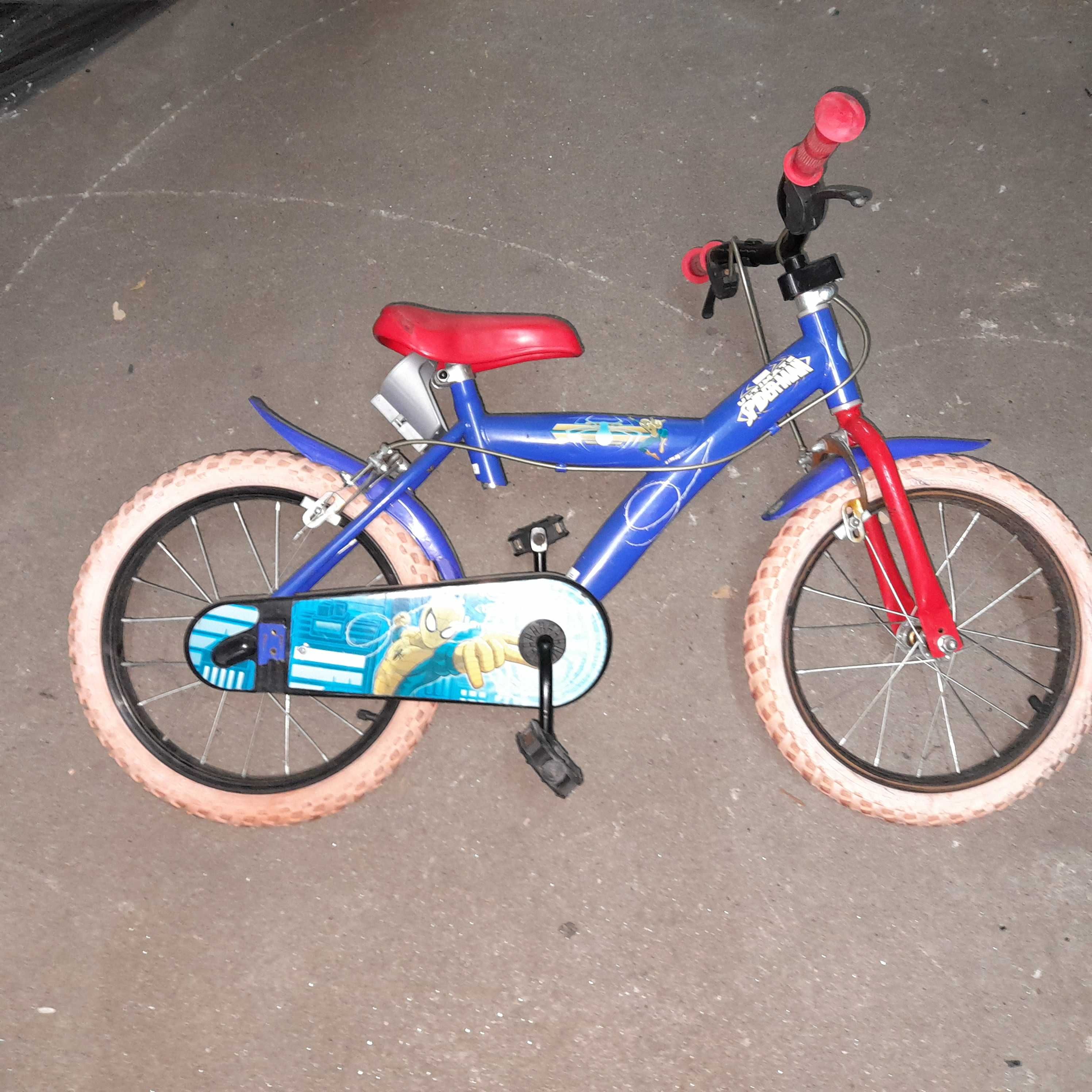 Bicicleta de criança, modelo SpiderMan Roda 16