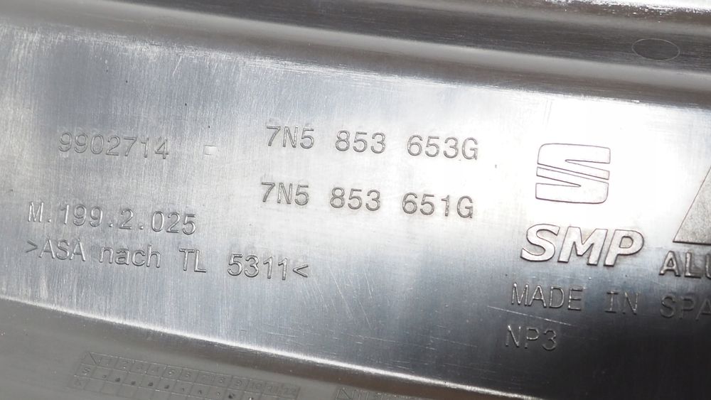 seat alhambra ii fr line grill atrapa chłodnicy 7n5853653g