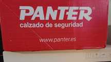 Botas de segurança no trabalho 44 COURO + polímero = leves confortável