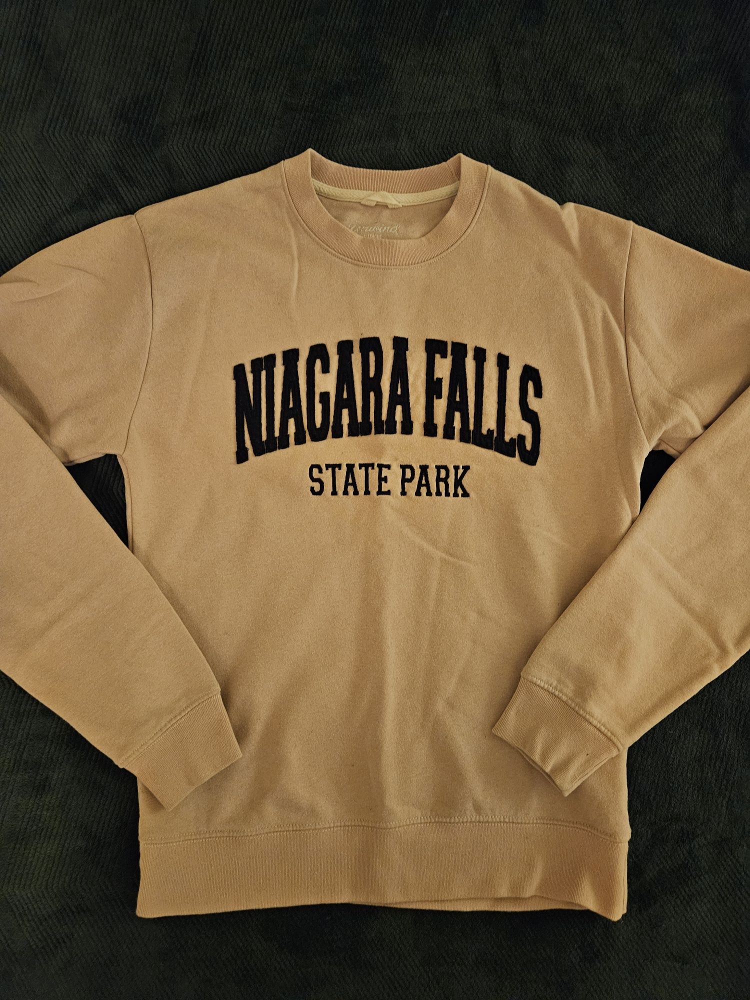 Bluza unisex Niagara Falls USA - unikat ! r. S 36 pudrowy róż