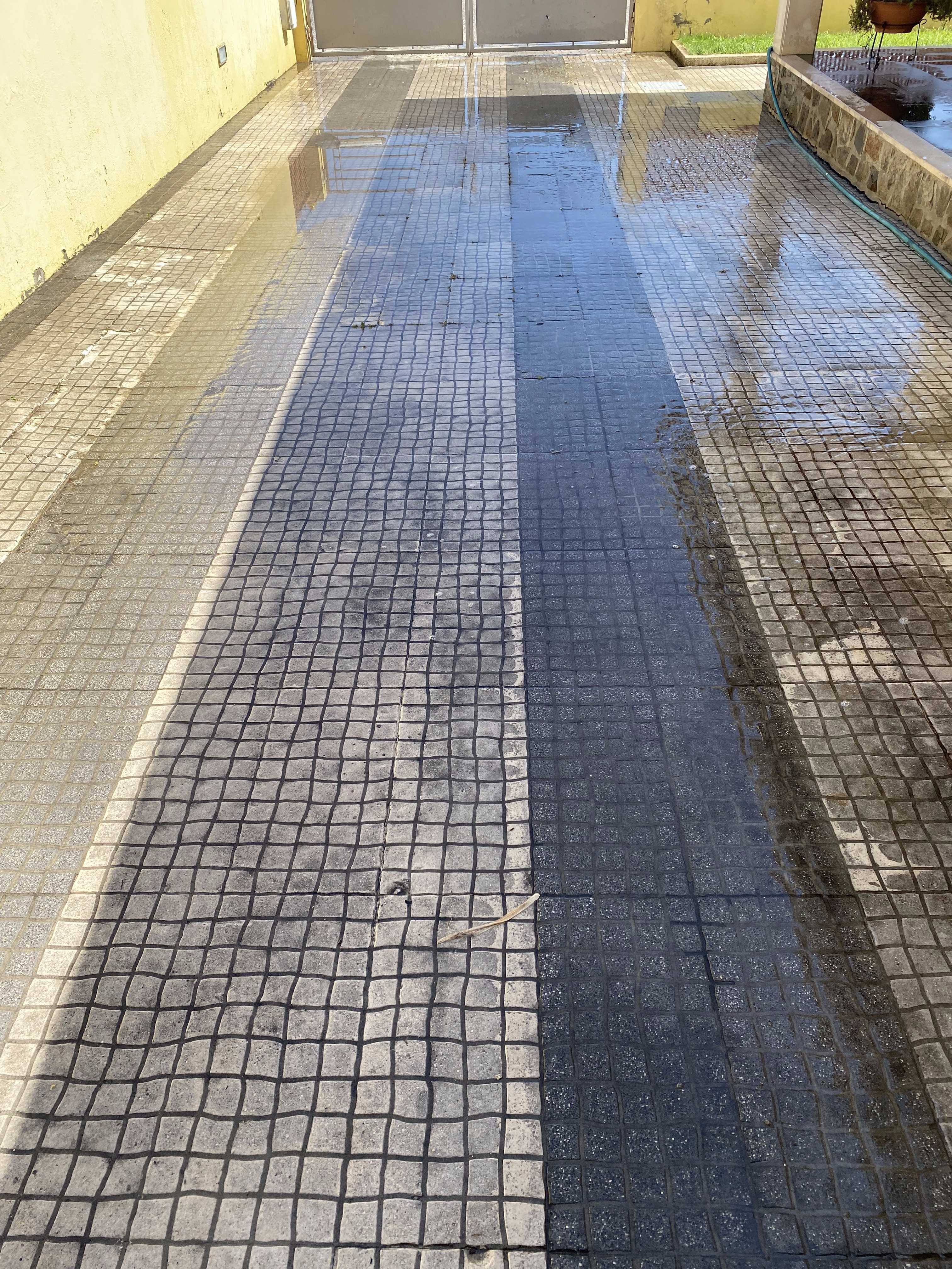 Lavagem á pressão