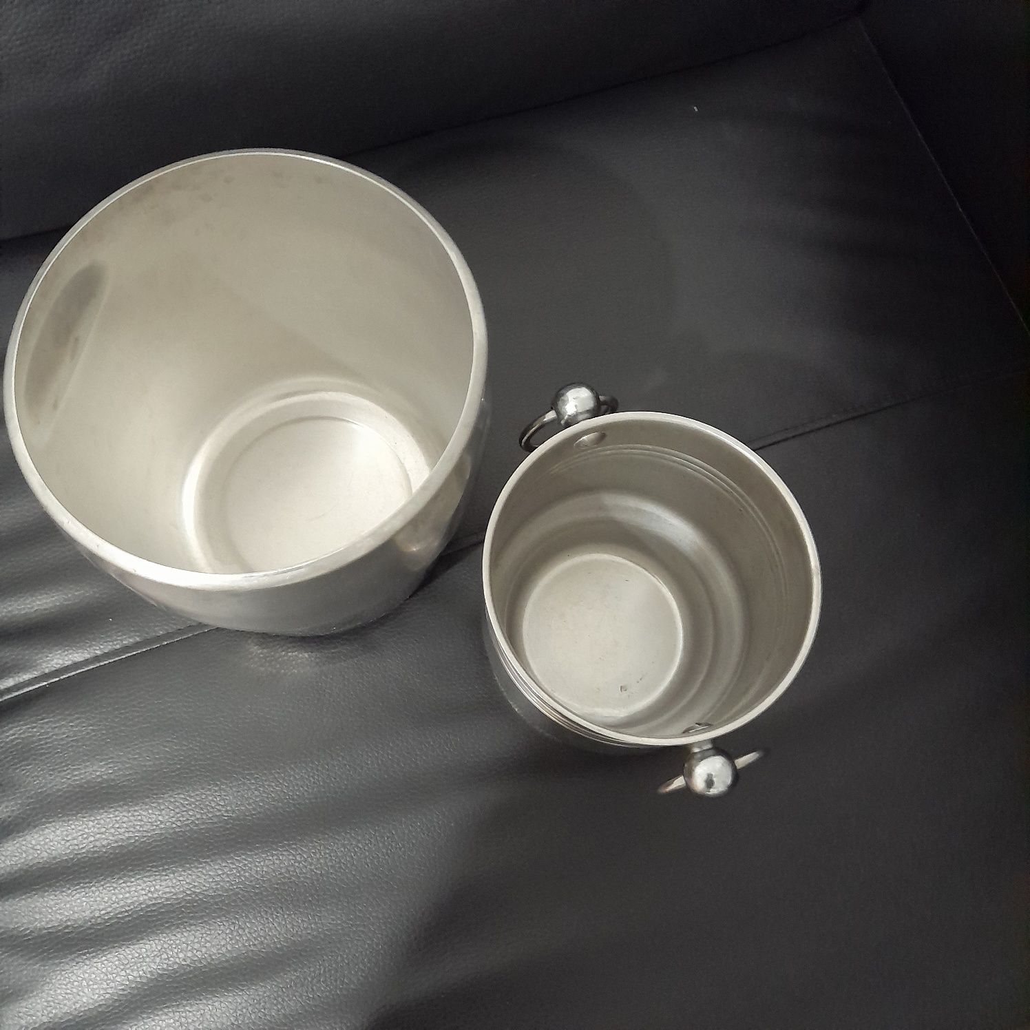 2 frapes de gelo inox  usados  bom estado
