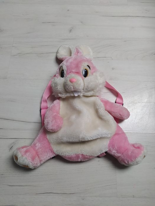 Plecak pluszak królik dla dziewczynki