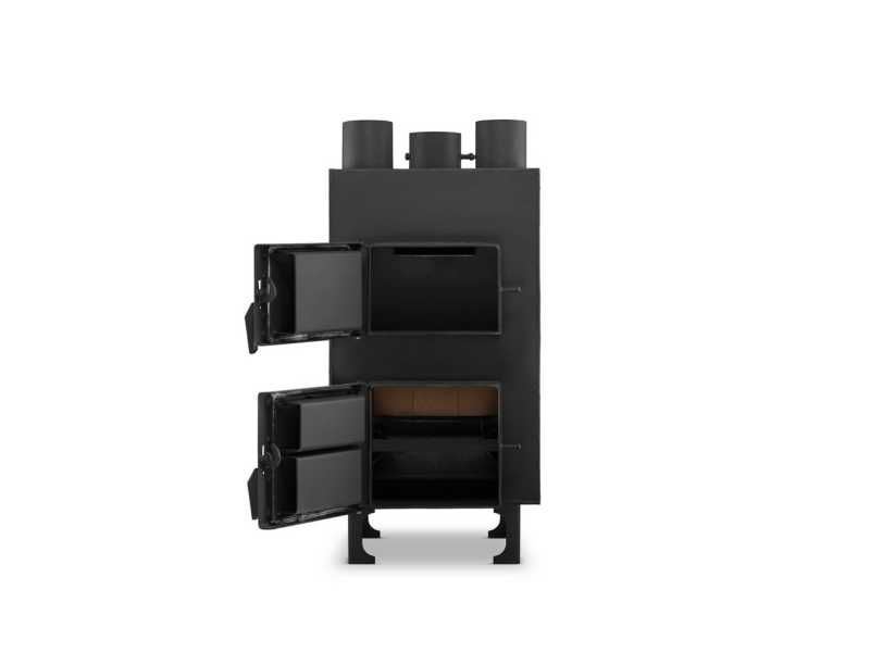 Piec nadmuchowy z nadmuchem dmuchawa HIGHER o mocy 20 kW ECODESIGN