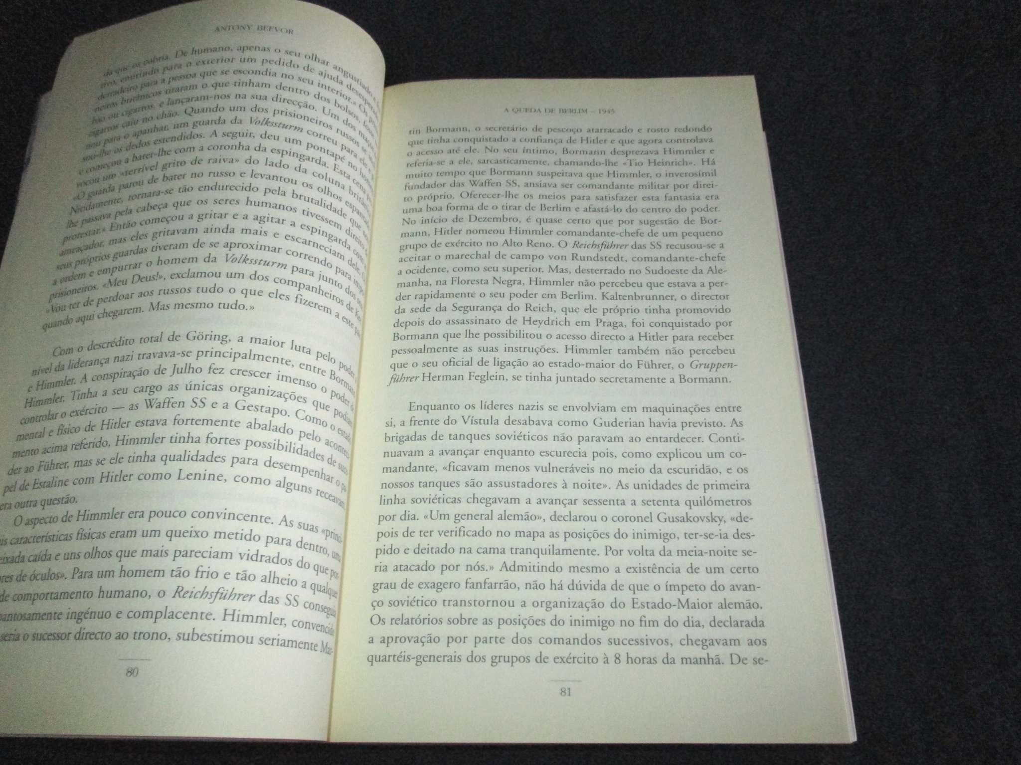 Livro A Queda de Berlim 1945 Antony Beevor