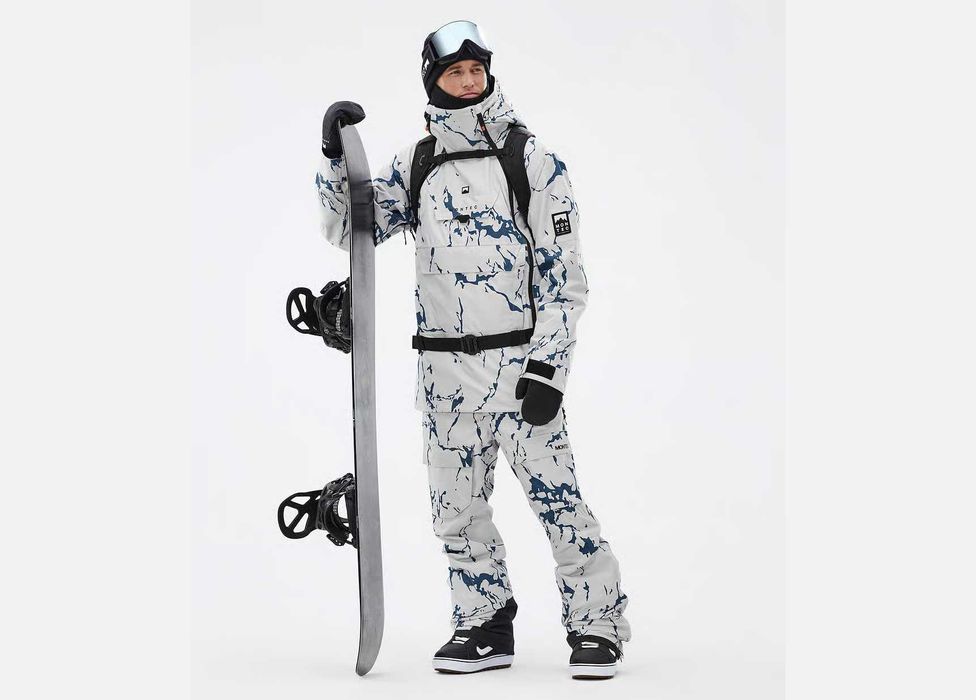 Куртка лыжная мужская Montec Doom Snowboard Jacket Men Ice / S размер