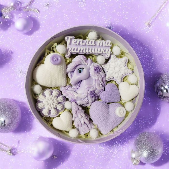 Новорічні подарунки з мила