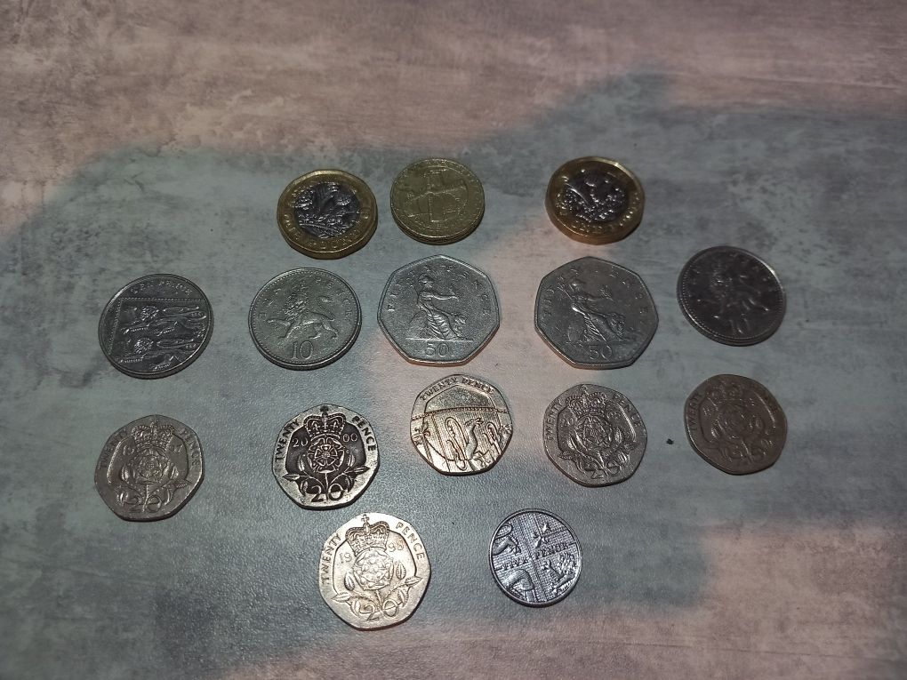 Монети Англії колекційні