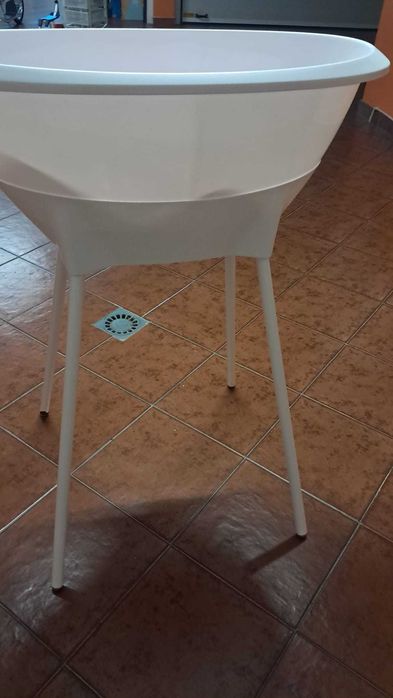 Banheira Luma Babycare + Assento Rosa | Como Nova | Oeiras